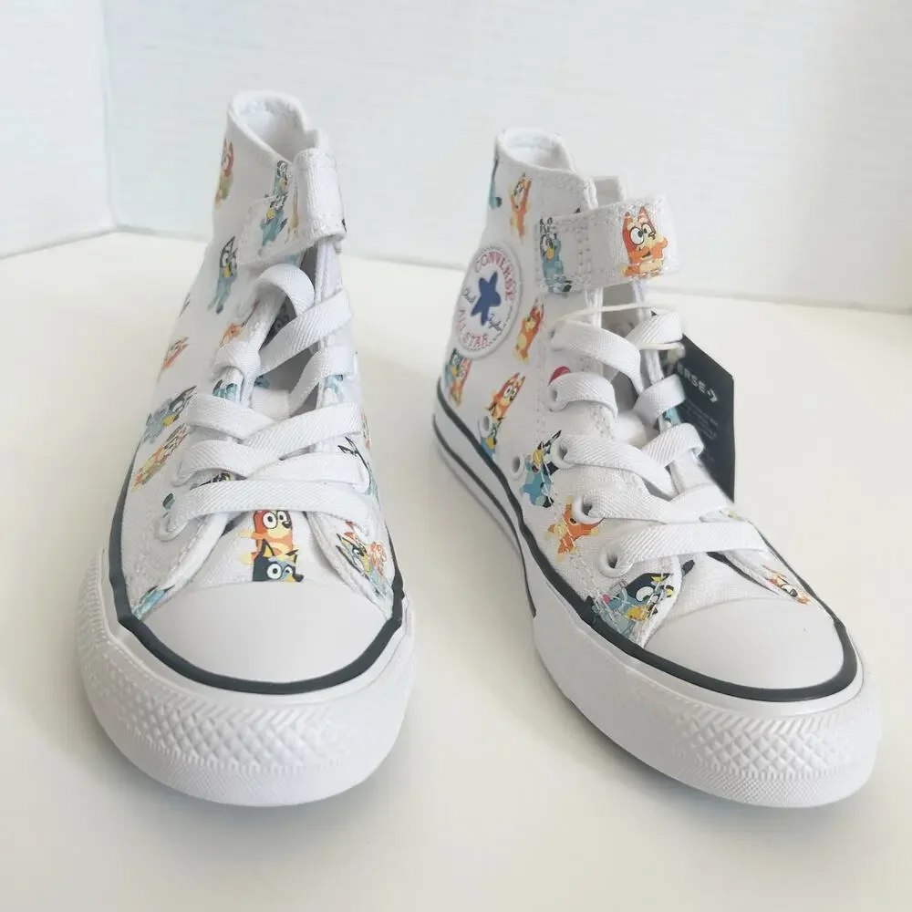 Converse x Bluey Keepie Uppie High-Top Sneakers NEW Kids Size 12 Youth Toddler